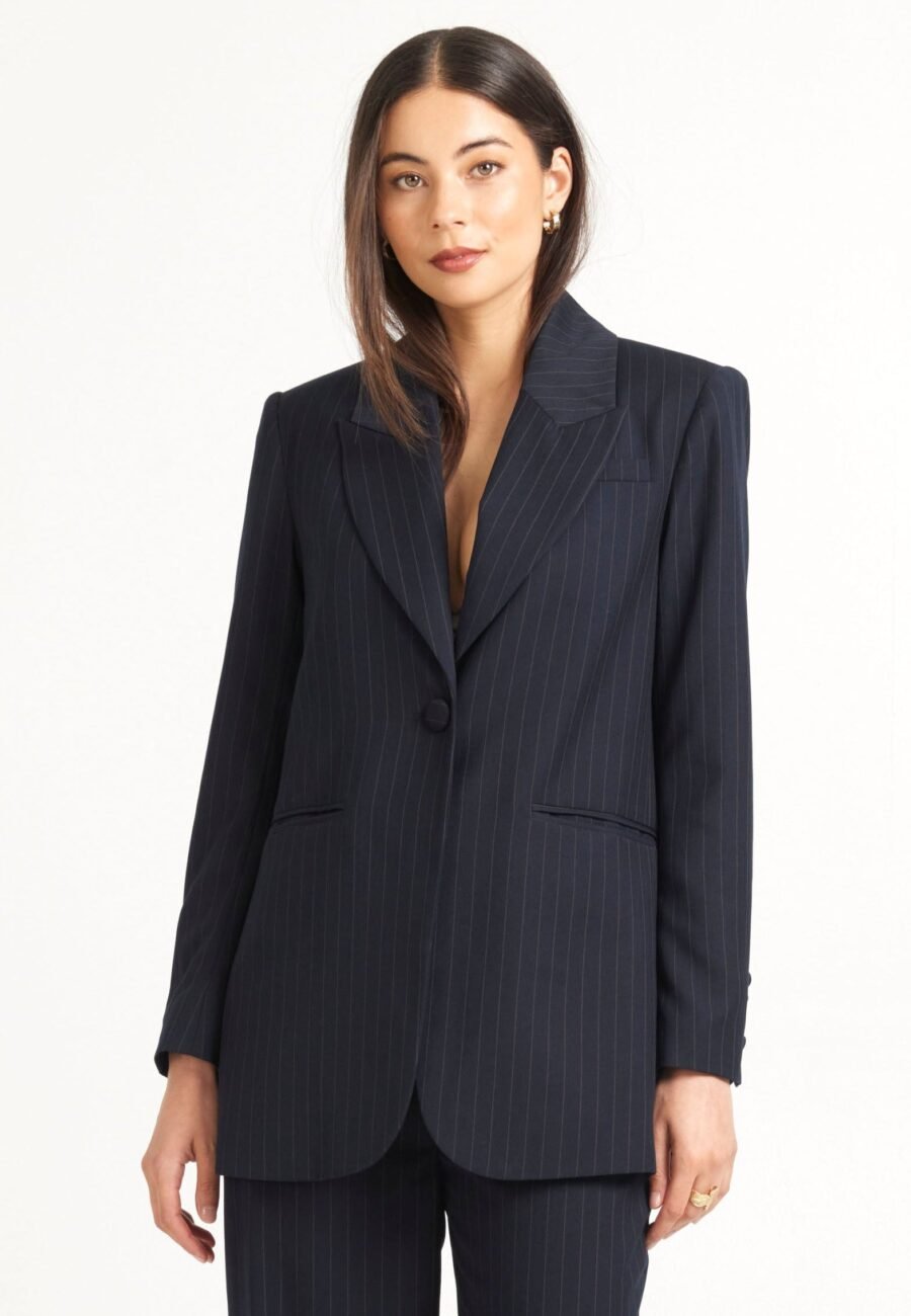 Paris Blazer | Pinstripe