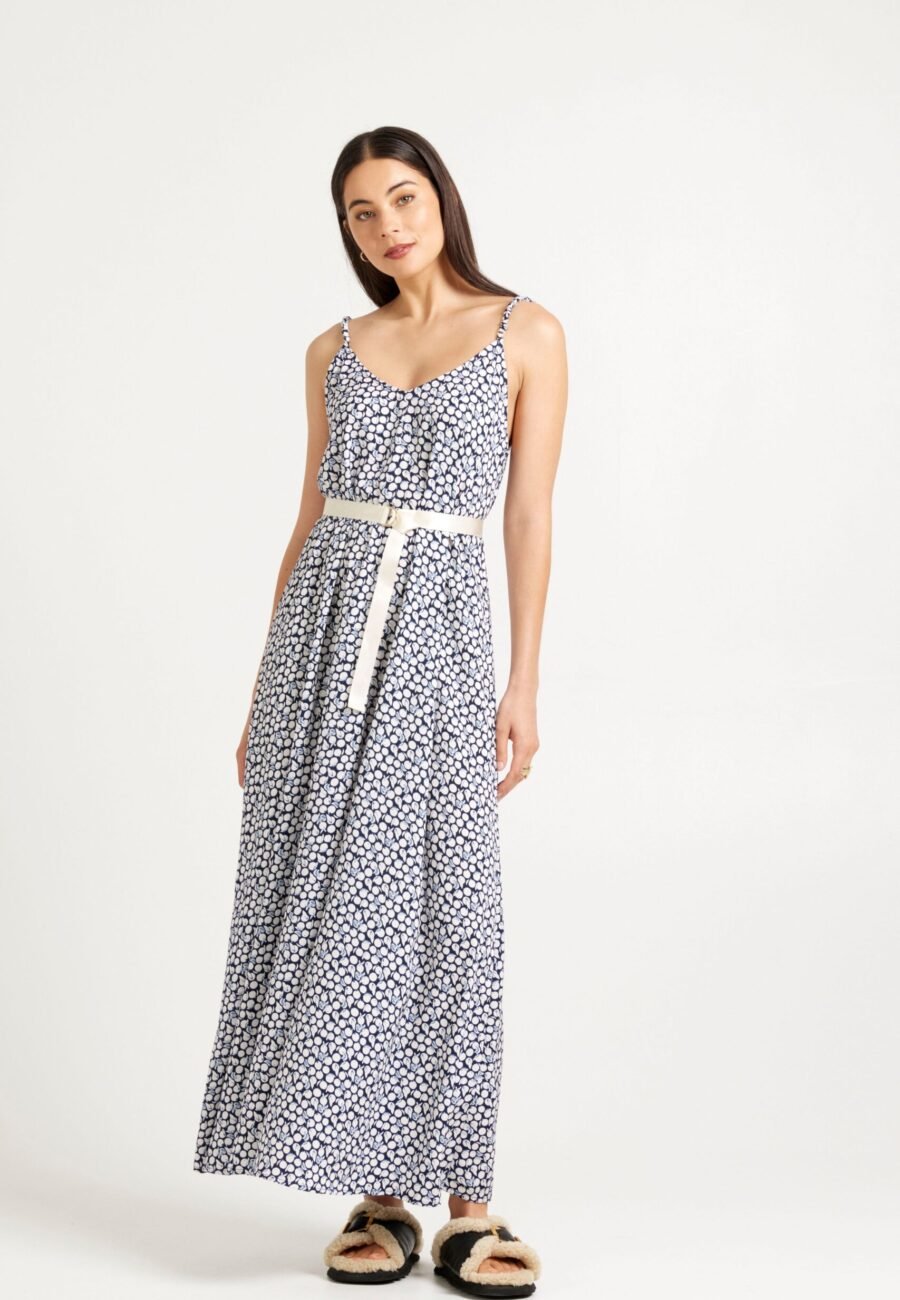 Jade Slip Dress | Picking Print