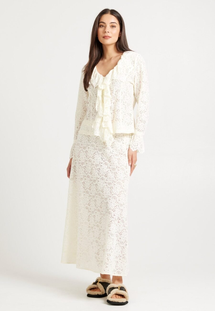 Beau Skirt | Chantilly White